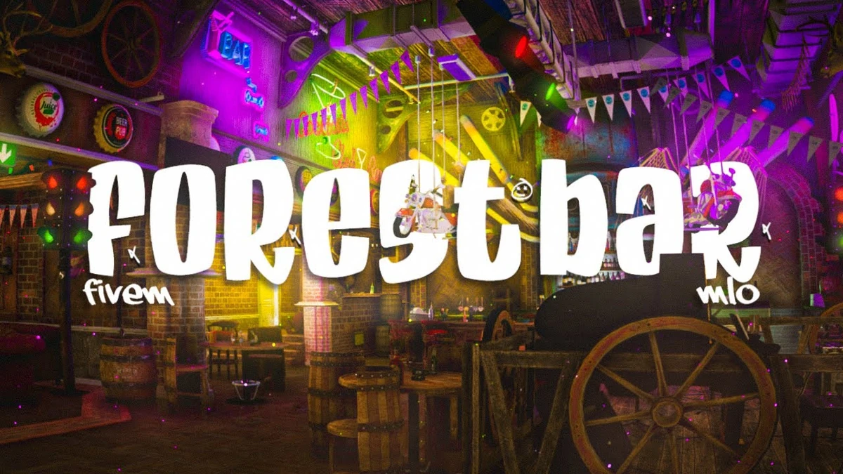 Forest Bar MLO – Fully Open Source | Optimized FiveM Interior & Exterior